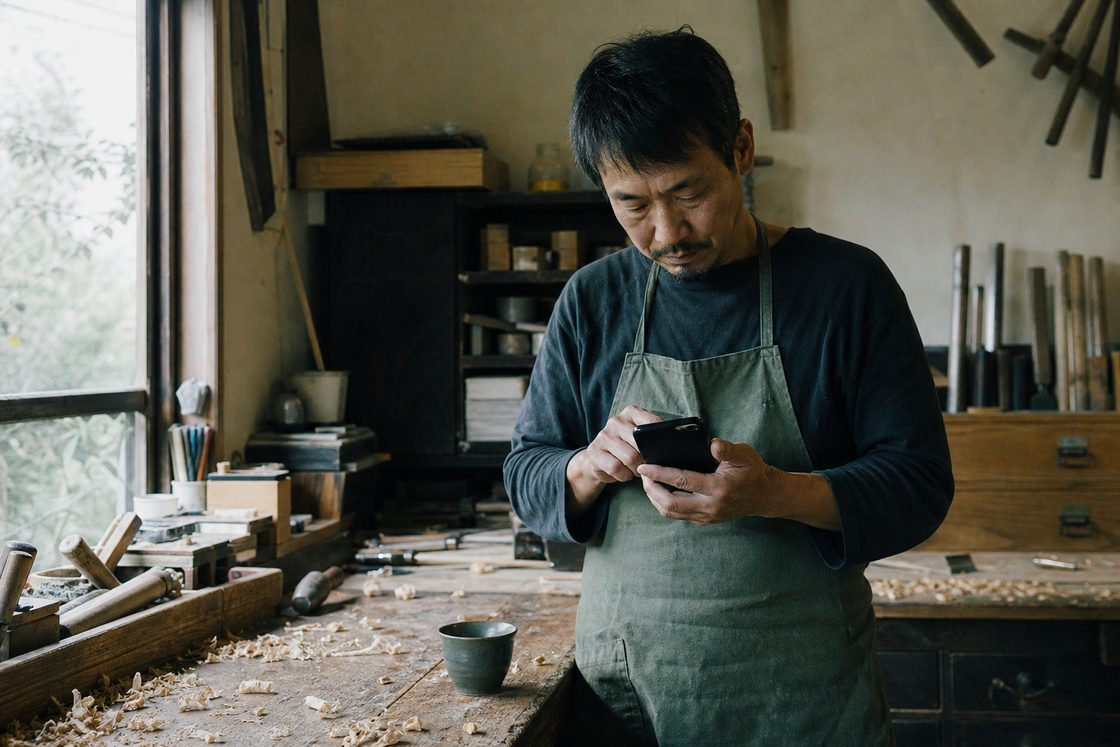 作る人を先に示すこと
